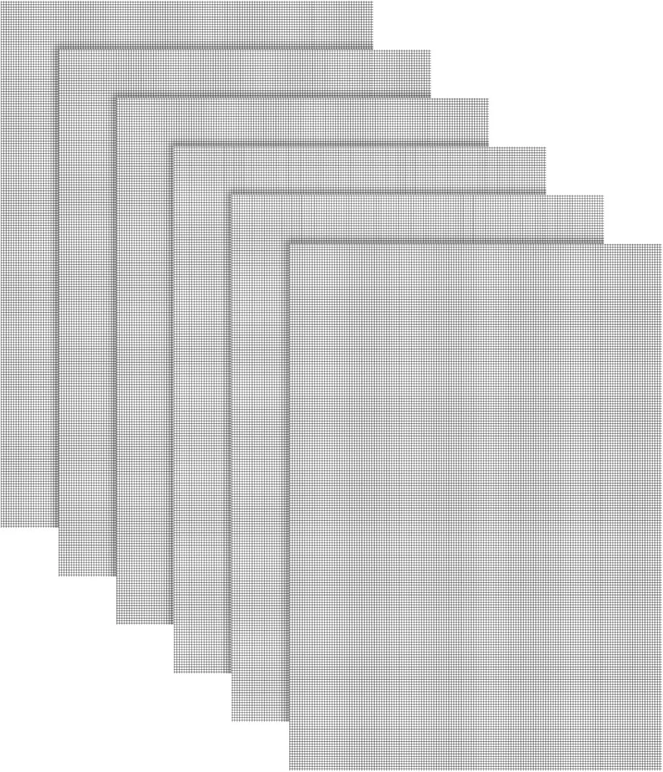 توری سیمی 6 عددی، توری 20 مش، پانل های توری سیمی استیل ضد زنگ، ورق توری فلزی حشرات، توری سیمی ظریف، ورق توری سیمی برای دریچه ها، خانه، آشپزخانه، باغ (210x300 میلی متر)