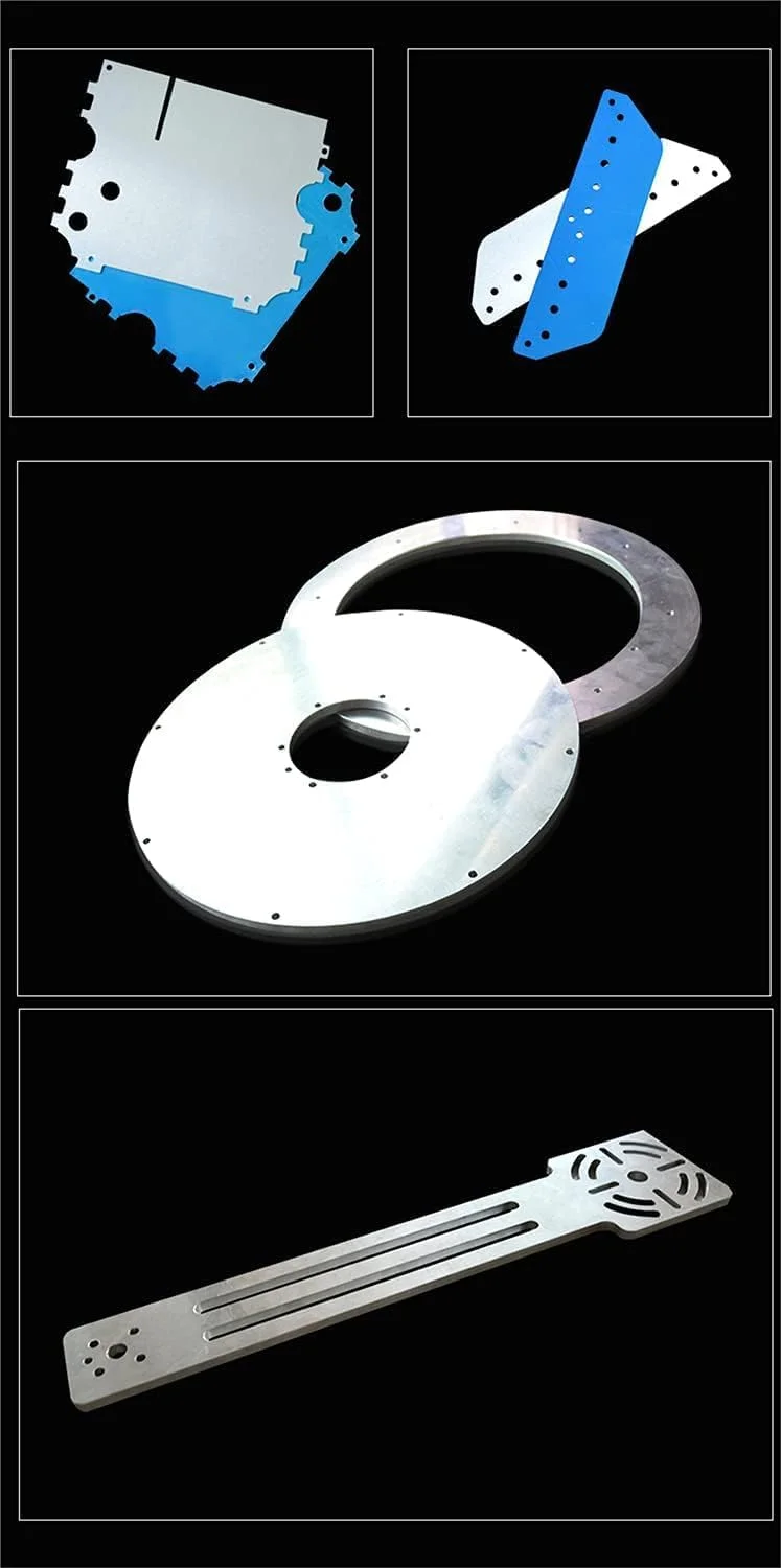 ورق آلومینیوم ماه اول، پنل نقره ای با سطح صاف، محافظت شده با فیلم یک طرفه، متریال فلزی برای صنایع دستی، مناسب برای سوله ها، قالب های مربعی 300X300 میلی متر، ضخامت 2 میلی متر