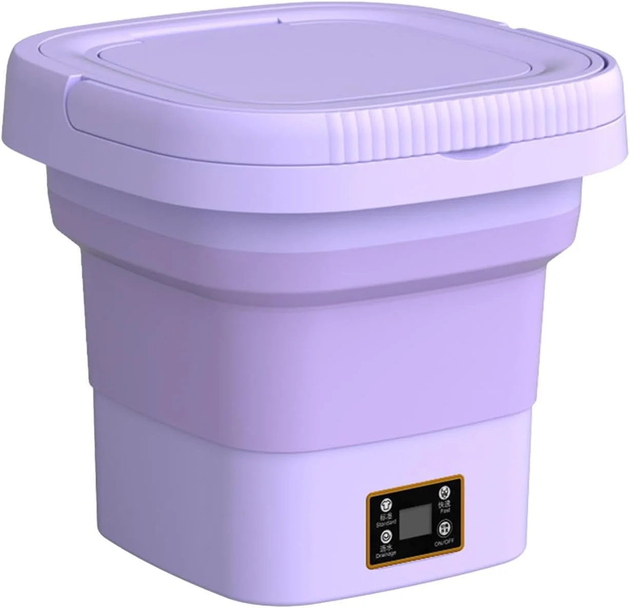 مینی ماشین لباسشویی قابل حمل | ماشین لباسشویی کوچک تاشو برای شستشوی لباس در سفر | خشک کن لباسشویی کوچک تاشو برای لباس کودک، جوراب، حوله، لباس زیر