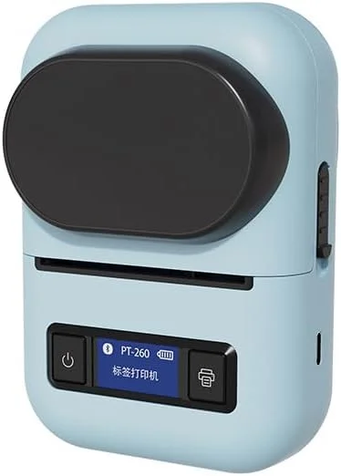 چاپگر برچسب مدل PT-260: چاپگر حرارتی بلوتوثی جمع و جور و بدون جوهر برای تمام نیازهای برچسب زنی شما چاپگر برچسب مدل PT-260: چاپگر حرارتی بلوتوثی جمع و جور و بدون جوهر برای تمام نیازهای برچسب زنی شما