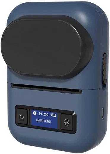 چاپگر برچسب مدل PT-260: چاپگر حرارتی بلوتوثی جمع و جور و بدون جوهر برای تمام نیازهای برچسب زنی شما چاپگر برچسب مدل PT-260: چاپگر حرارتی بلوتوثی جمع و جور و بدون جوهر برای تمام نیازهای برچسب زنی شما