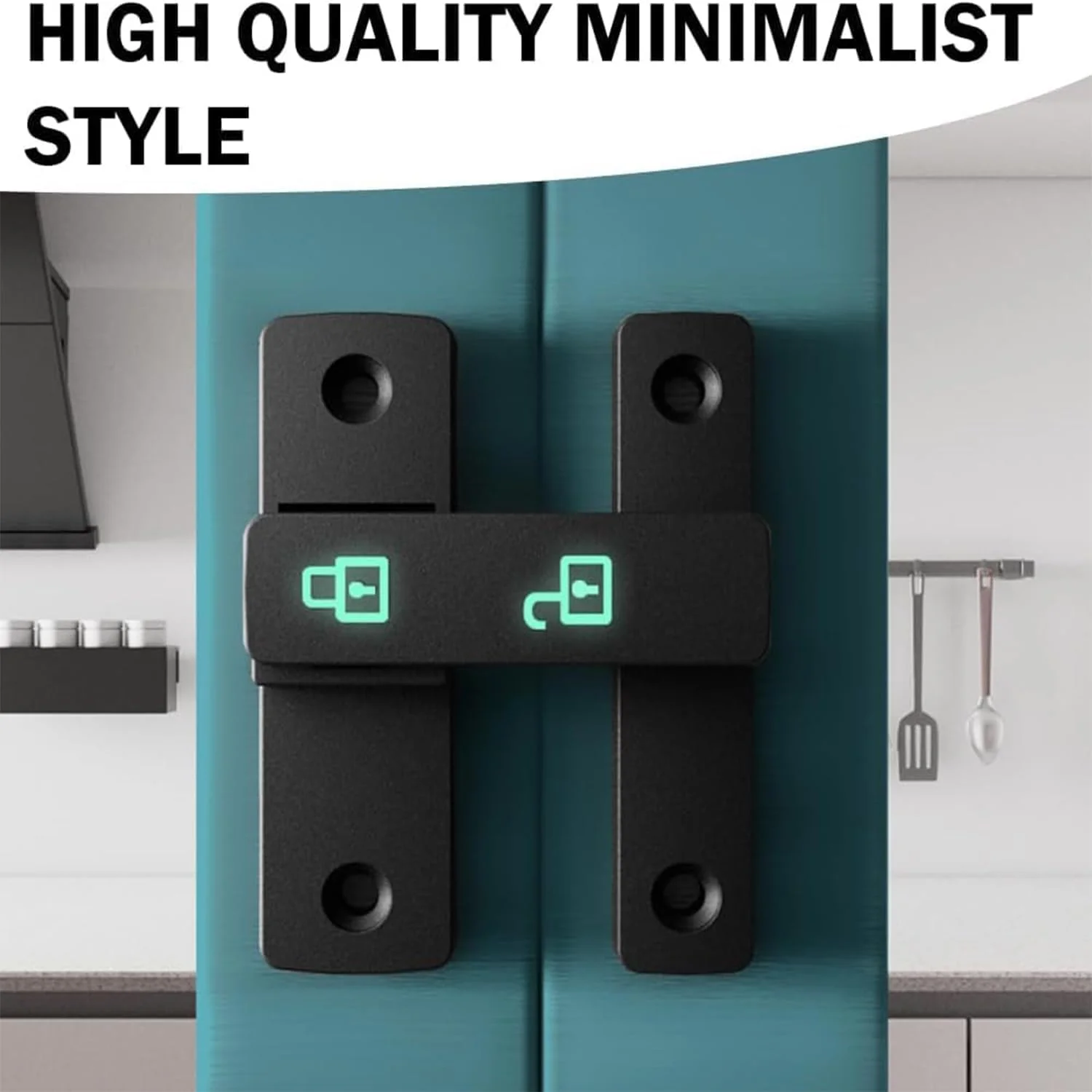 قفل کشویی درب چرخشی، قفل درب آلیاژ روی بادوام، قفل پیچ درب چرخشی، قفل سنگین 180 درجه، قفل درب انبار مناسب برای باغ، حمام، انبار، فضای باز