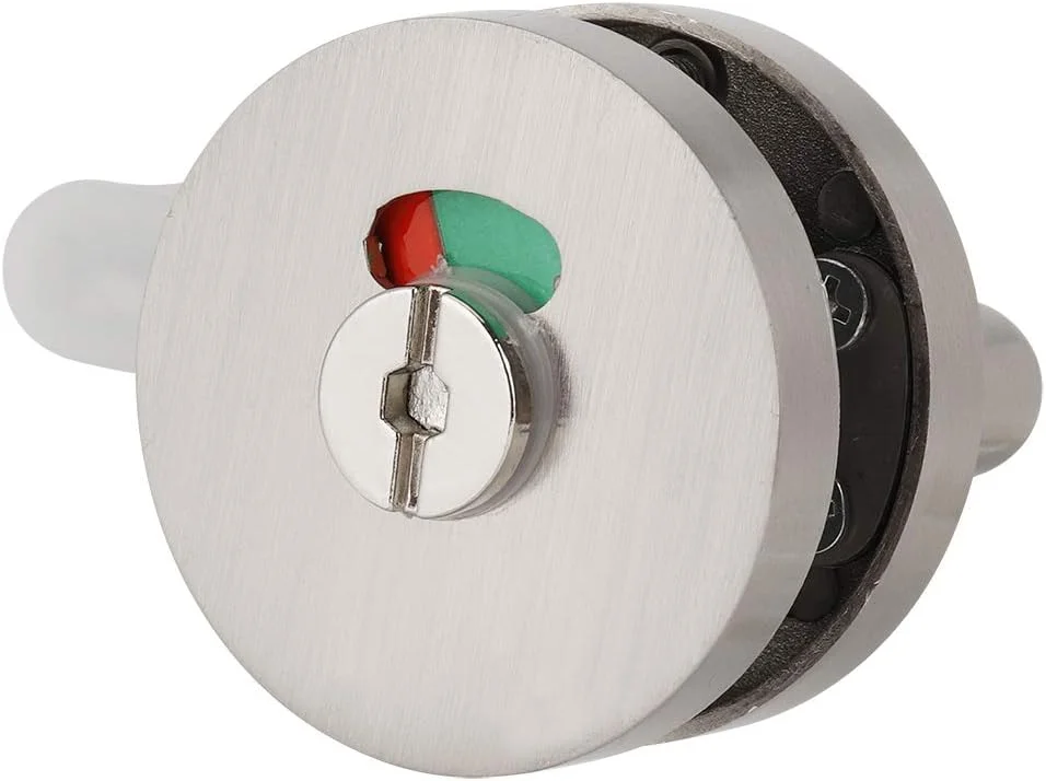 قفل درب توالت، نشانگر وضعیت خالی/اشغال، مناسب سرویس بهداشتی عمومی