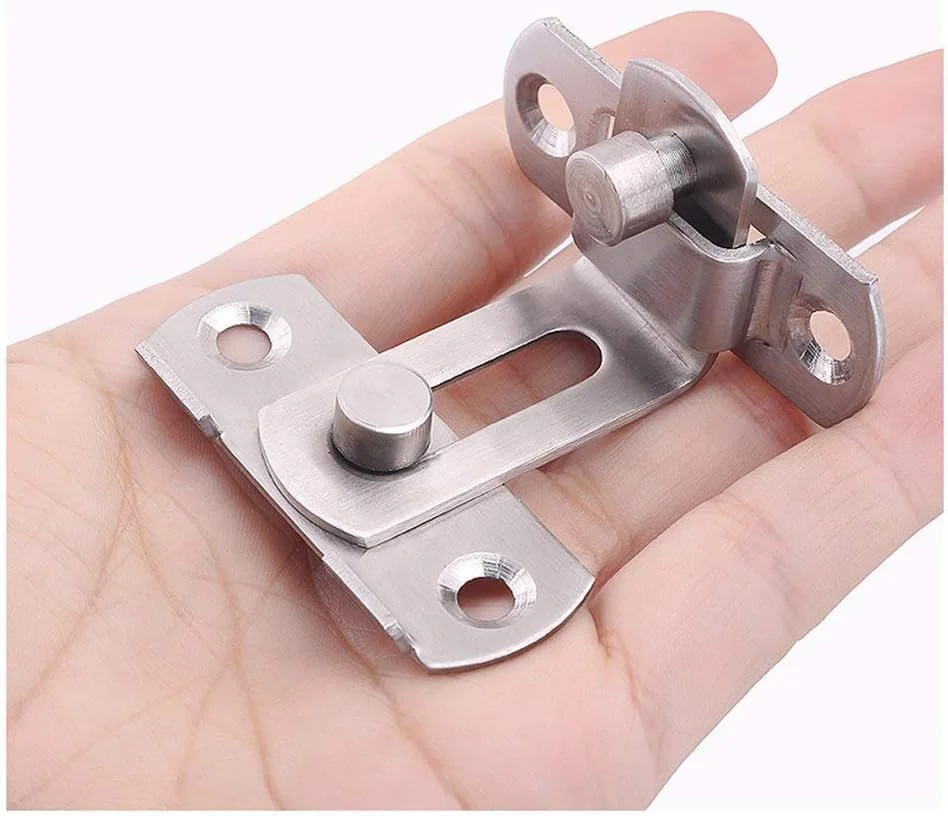 قفل درب 90 درجه، قفل درب انبار، قفل خمشی زاویه راست، قفل دستگیره درب توالت و پنجره