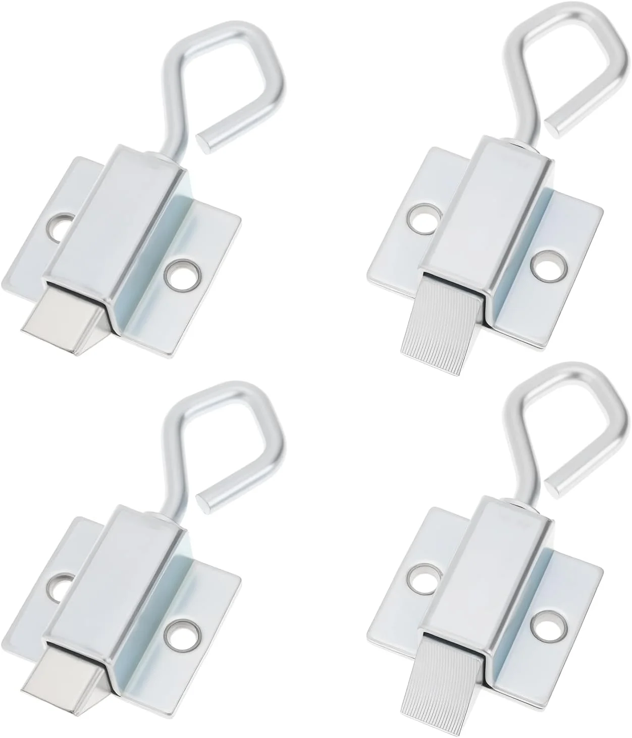 قفل درب فنری SG Store، بست فنری کششی، پین قفل برای درب انبار و حصار، 4 عدد