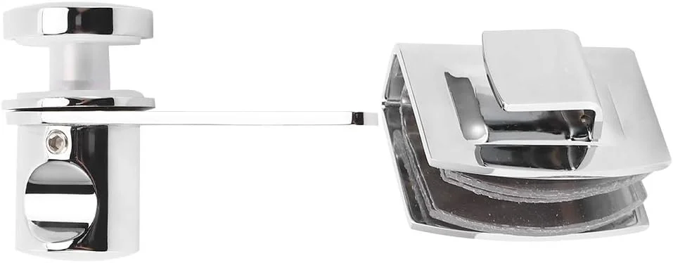 زبانه درب استیل 304 فافیسی، قفل زبانه ای، لوازم جانبی سخت افزاری قفل شیشه ای درب حمام خانگی