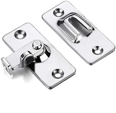 قفل زاویه راست 90 درجه مناسب برای درب اتاق، درب حمام، درب کشویی انبار، قفل خمشی زاویه راست، قفل درب