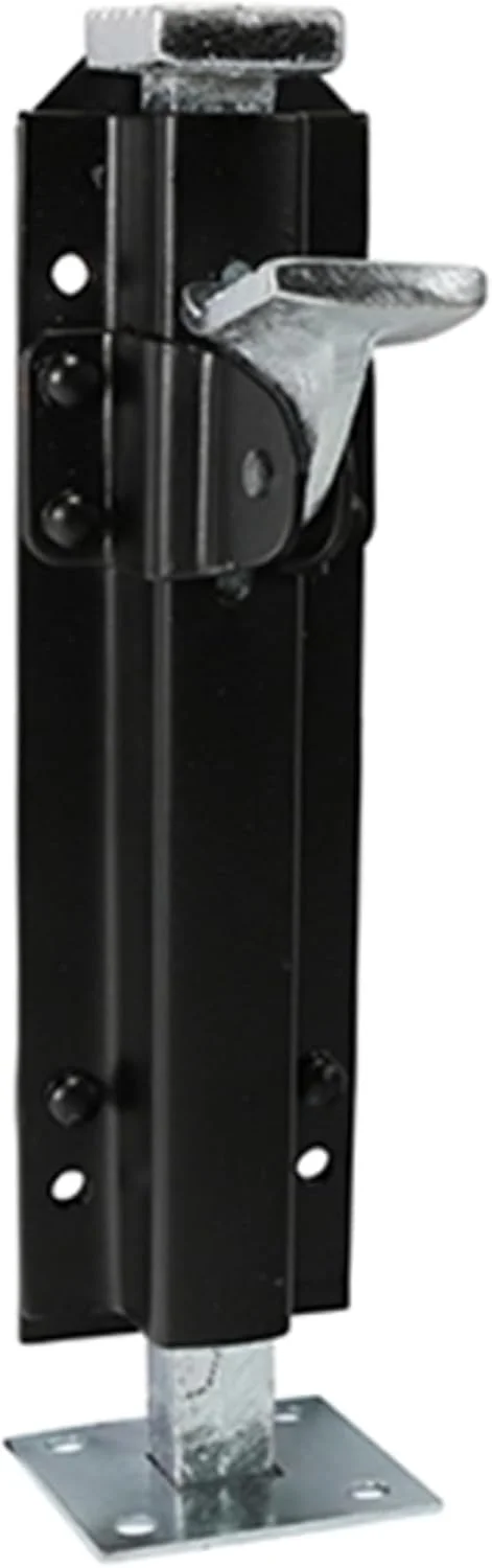 قفل پدالی فلزی سنگین درب و دروازه 200 میلیمتری با پوشش مشکی اپوکسی، مناسب برای درب باغ، درب سوله، درب اصطبل و درب گاراژ قفل پدالی فلزی سنگین درب و دروازه 200 میلیمتری با پوشش مشکی اپوکسی، مناسب برای درب باغ، درب سوله، درب اصطبل و درب گاراژ