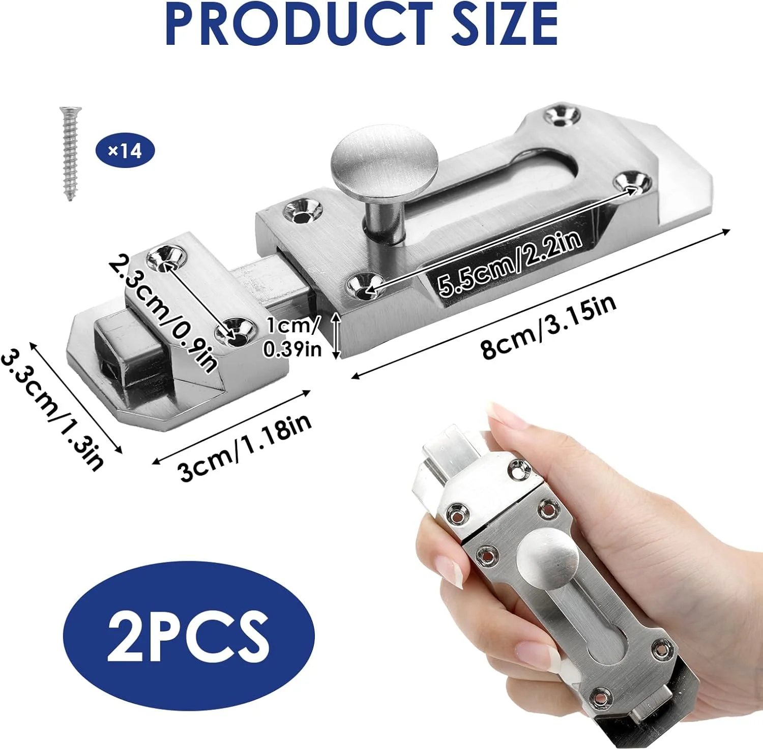 زبانه درب رترو آلیاژ روی 2 عددی، قفل درب برای درب داخلی، قفل شیک و بادوام برای درب حمام، درب اتاق خواب، کابینت و واحدهای ذخیره سازی، قفل درب داخلی ایده آل برای امنیت و حریم خصوصی خانه زبانه درب رترو آلیاژ روی 2 عددی، قفل درب برای درب داخلی، قفل شیک و بادوام برای درب حمام، درب اتاق خواب، کابینت و واحدهای ذخیره سازی، قفل درب داخلی ایده آل برای امنیت و حریم خصوصی خانه
