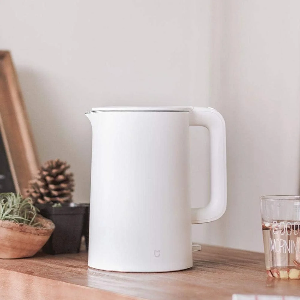 کتری برقی - کتری برقی سریع جوش MIJIA اصلی، قوری استیل ضد زنگ سماور آشپزخانه، کتری آب 1.5 لیتری عایق (سفید چین) کتری برقی - کتری برقی سریع جوش MIJIA اصلی، قوری استیل ضد زنگ سماور آشپزخانه، کتری آب 1.5 لیتری عایق (سفید چین)