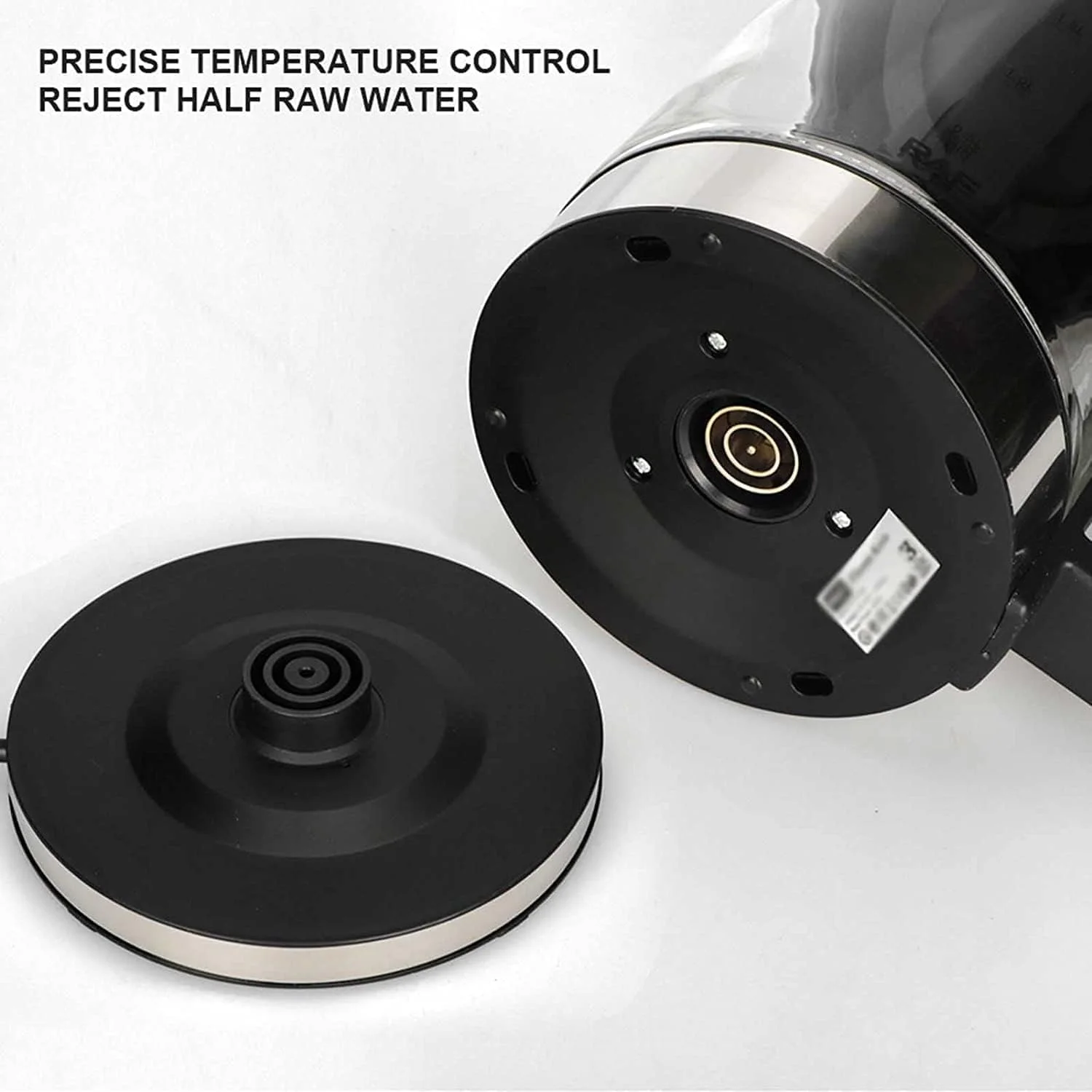 کتری برقی پیرکس دو جداره با ظرفیت 2.3 لیتر و قوری 1.2 لیتری با قابلیت فیلتر خودکار و خاموش شدن اتوماتیک