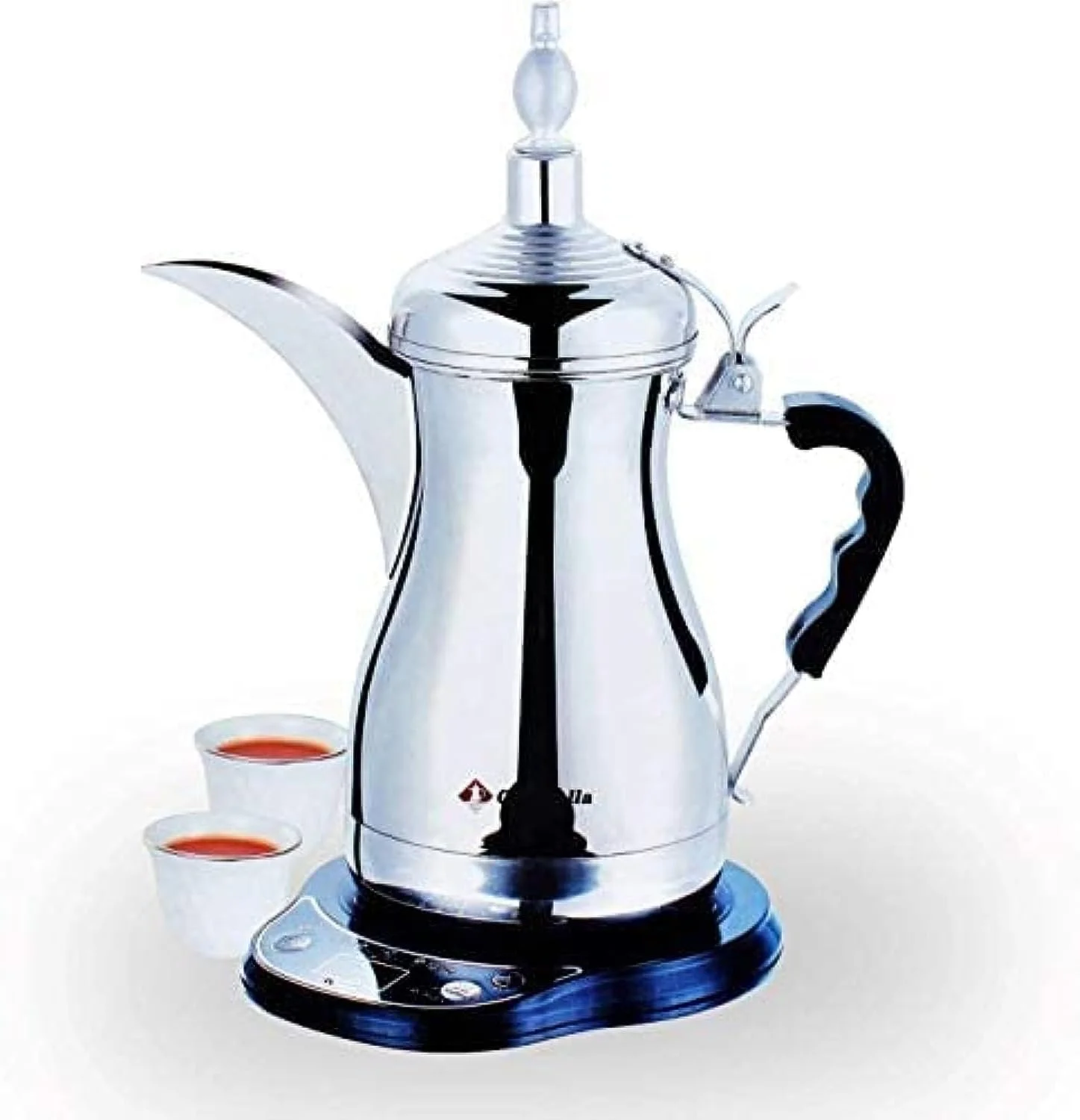 قهوه ساز عربی دله گلف – ۱۰۰۰ میلی لیتر، ۱۰۰۰ وات، استیل ضد زنگ، طراحی سنتی قهوه ساز عربی دله گلف – ۱۰۰۰ میلی لیتر، ۱۰۰۰ وات، استیل ضد زنگ، طراحی سنتی