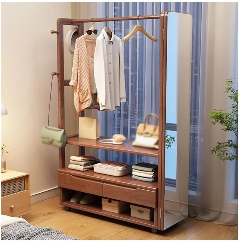 چوب لباسی ایستاده، رخت آویز، مناسب برای ورودی منزل، دارای فضای آویز، رخت آویز چوبی محکم و بادوام، مناسب برای اتاق خواب (گردویی، متوسط) چوب لباسی ایستاده، رخت آویز، مناسب برای ورودی منزل، دارای فضای آویز، رخت آویز چوبی محکم و بادوام، مناسب برای اتاق خواب (گردویی، متوسط)