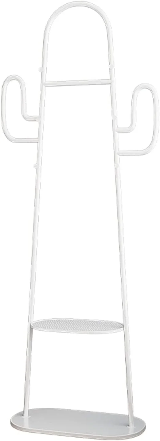 رخت آویز ایستاده، طرح کاکتوس سبز، ساده و خلاقانه، مناسب فروشگاه لباس، اتاق خواب، آویز لباس و پالتو (سفید) رخت آویز ایستاده، طرح کاکتوس سبز، ساده و خلاقانه، مناسب فروشگاه لباس، اتاق خواب، آویز لباس و پالتو (سفید)