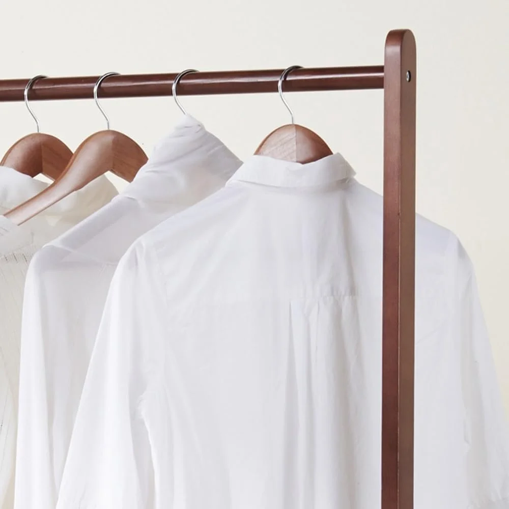 چوب لباسی ایستاده چوبی محکم، جالباسی گوشه اتاق خواب، آویز لباس اتاق نشیمن، قفسه لباس زیر (قهوه ای) چوب لباسی ایستاده چوبی محکم، جالباسی گوشه اتاق خواب، آویز لباس اتاق نشیمن، قفسه لباس زیر (قهوه ای)