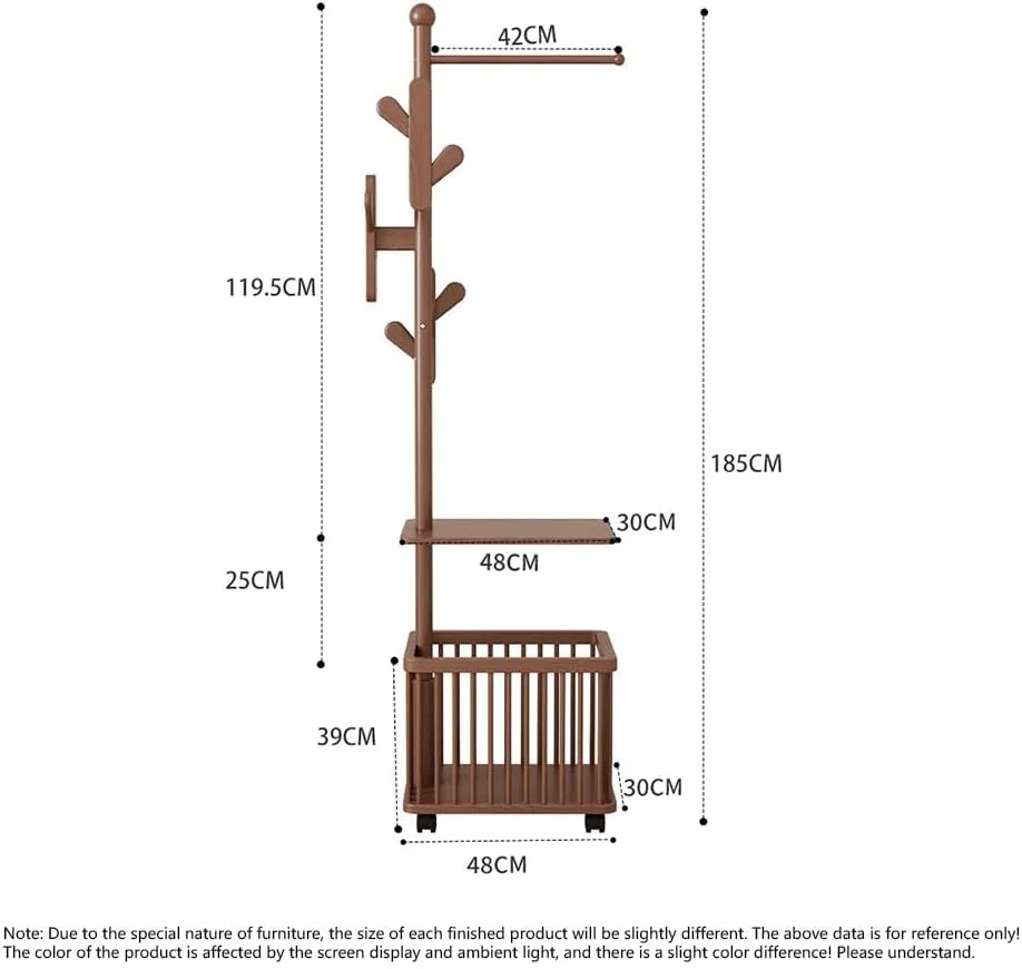 رخت آویز چوبی محکم، میز کنار تخت باریک، چوب لباسی لباس یکپارچه، رخت آویز ایستاده اتاق خواب، سبد لباس های کثیف، رخت آویز لباس زیر، قفسه خشک کن