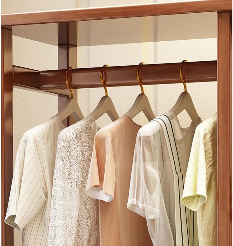 چوب لباسی ایستاده از جنس چوب جامد، آینه آرایشی برای اتاق خواب، چند منظوره با قابلیت چرخش به همراه قفسه کفش (سفید) چوب لباسی ایستاده از جنس چوب جامد، آینه آرایشی برای اتاق خواب، چند منظوره با قابلیت چرخش به همراه قفسه کفش (سفید)