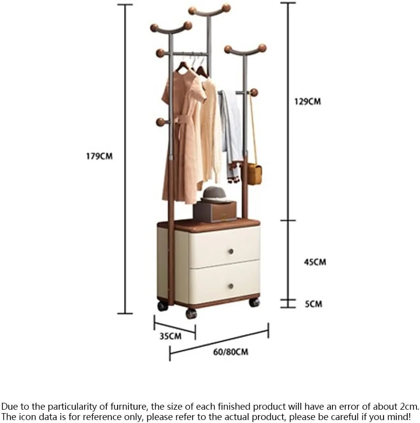 رخت آویز ایستاده، مناسب برای منزل، اتاق نشیمن، آویز لباس، دارای کشو، چوب لباسی چوبی، کمد ذخیره سازی (بزرگ) رخت آویز ایستاده، مناسب برای منزل، اتاق نشیمن، آویز لباس، دارای کشو، چوب لباسی چوبی، کمد ذخیره سازی (بزرگ)