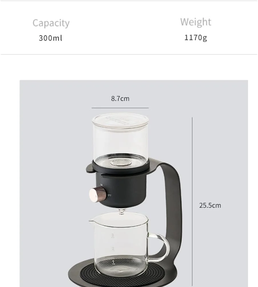 قوری چای ساز تنبل کونگ فو، ست چای مقاوم در برابر حرارت با سوئیچ چرخشی، ست قوری شیشه ای نیمه اتوماتیک قابل جابجایی، ایده آل برای هدیه تعطیلات قوری چای ساز تنبل کونگ فو، ست چای مقاوم در برابر حرارت با سوئیچ چرخشی، ست قوری شیشه ای نیمه اتوماتیک قابل جابجایی، ایده آل برای هدیه تعطیلات