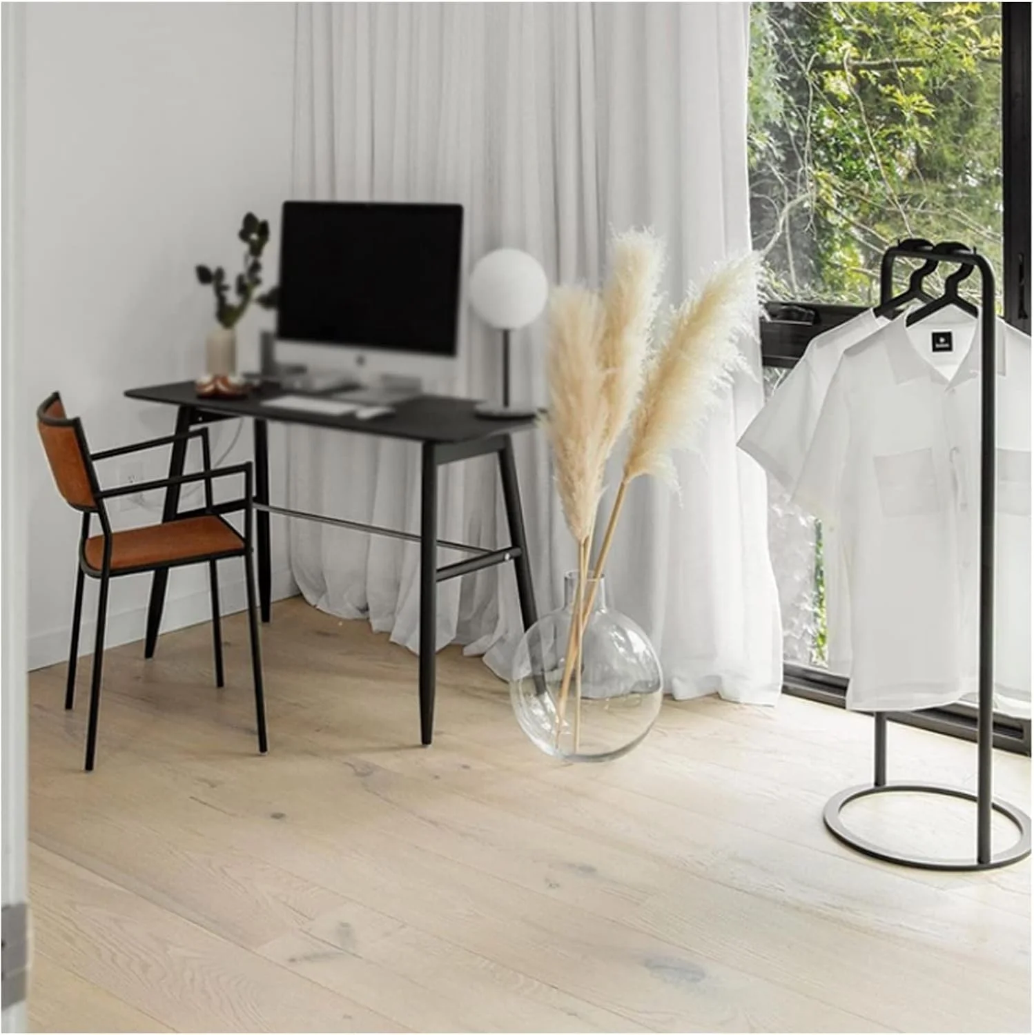 رخت آویز ایستاده خانگی، رخت آویز ایستاده، قفسه خشک کن، قفسه نمایش فروشگاه لباس، مجموعه نمایش بزرگ و کوچک