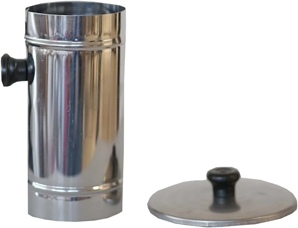 سماور ترکی برند Sözenler کروم 4 لیتری / 150 اونس، بخاری آب و چای ساز با انرژی رایگان برای قایق سواری، کمپینگ، پیاده روی، شکار، قایق تفریحی (قوری آلومینیومی نیز موجود است) سماور ترکی برند Sözenler کروم 4 لیتری / 150 اونس، بخاری آب و چای ساز با انرژی رایگان برای قایق سواری، کمپینگ، پیاده روی، شکار، قایق تفریحی (قوری آلومینیومی نیز موجود است)