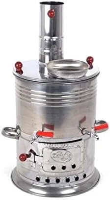 کتری سماوری سامرست هوم، سماور ذغالی و هیزمی ترکی، برای کمپینگ، پیک نیک، شکار، پیاده روی، قایق سواری. شیر دوگانه کتری سماوری سامرست هوم، سماور ذغالی و هیزمی ترکی، برای کمپینگ، پیک نیک، شکار، پیاده روی، قایق سواری. شیر دوگانه