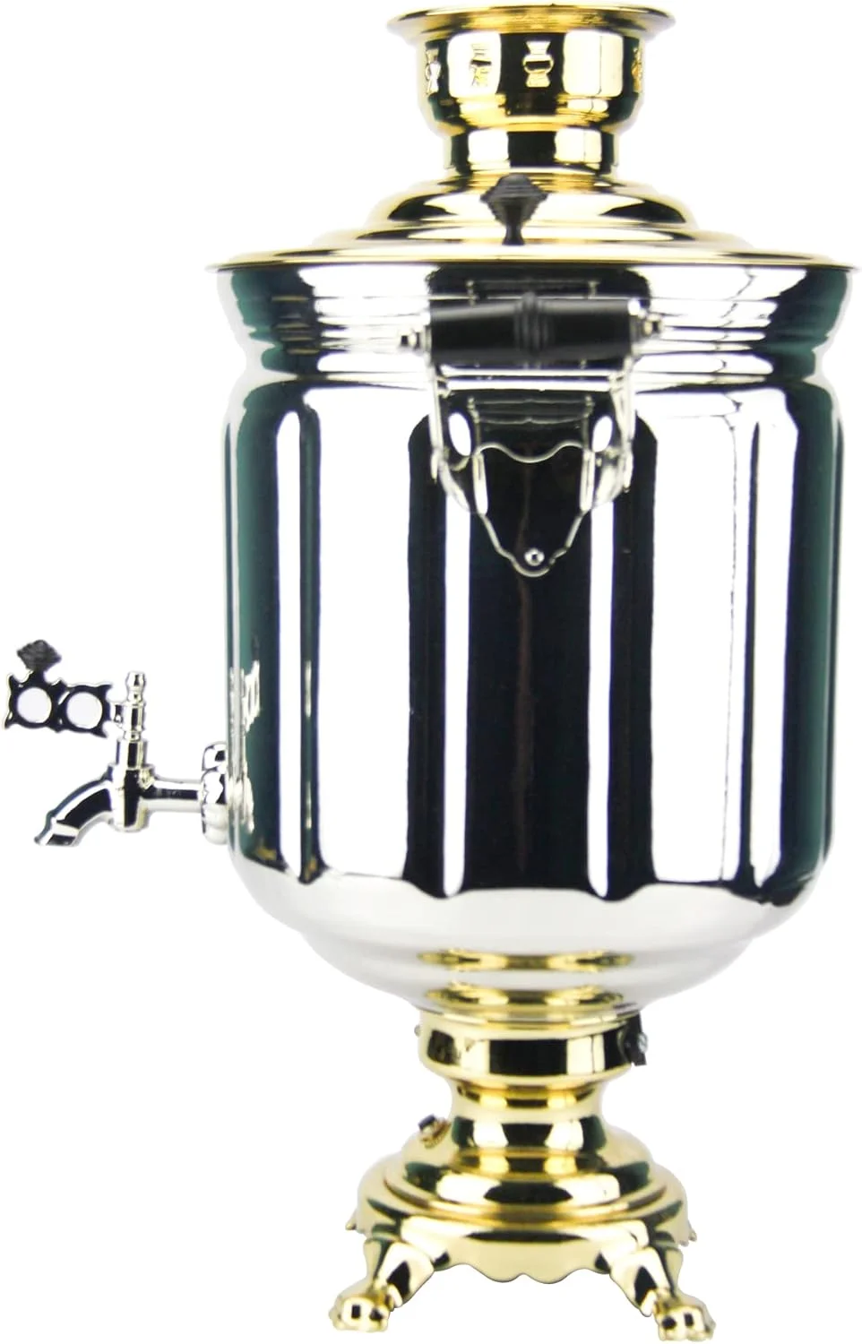 چای ساز سماوری استیل Tealand با حالت گرم نگهدارنده برای دم کردن چای خوش طعم 10 لیتری چای ساز سماوری استیل Tealand با حالت گرم نگهدارنده برای دم کردن چای خوش طعم 10 لیتری