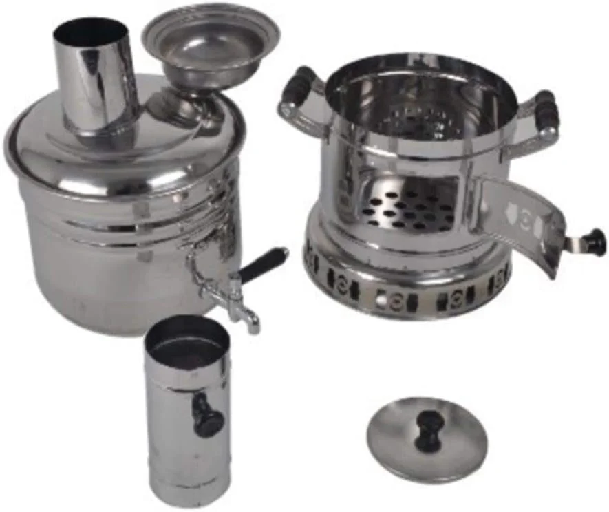 کتری سماوری توبیبو با ظرفیت 4 لیتر مناسب برای کمپینگ، کوهنوردی، قایقسواری و تهیه چای کتری سماوری توبیبو با ظرفیت 4 لیتر مناسب برای کمپینگ، کوهنوردی، قایقسواری و تهیه چای