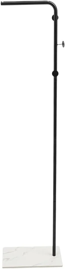 جالباسی ایستاده با سه آویز، جالباسی مشکی طرح درخت، مناسب برای ورودی، اتاق خواب یا دفتر کار، برای کیف، کلاه و غیره