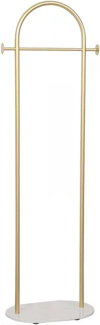 جالباسی ایستاده، رخت آویز، دارای قفسه، مناسب منزل و اتاق خواب، رگال لباس آویز، با پایه مرمر، مناسب آویزان کردن کیف، رخت آویز طلایی و مشکی جالباسی ایستاده، رخت آویز، دارای قفسه، مناسب منزل و اتاق خواب، رگال لباس آویز، با پایه مرمر، مناسب آویزان کردن کیف، رخت آویز طلایی و مشکی