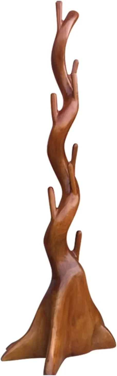 رخت آویز ایستاده چوبی، رخت آویز ساده دست ساز مدل درختی با قابلیت جدا شدن رخت آویز ایستاده چوبی، رخت آویز ساده دست ساز مدل درختی با قابلیت جدا شدن