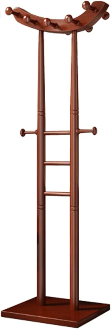 رخت آویز ایستاده چوبی، مناسب برای اتاق خواب، منزل، آویز لباس، طراحی مدرن و ساده