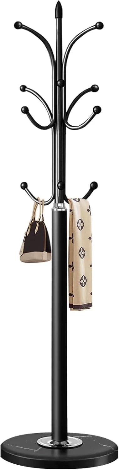 جالباسی، جالباسی فلزی ایستاده کلاه لباس سنگین مناسب اتاق خواب راهرو