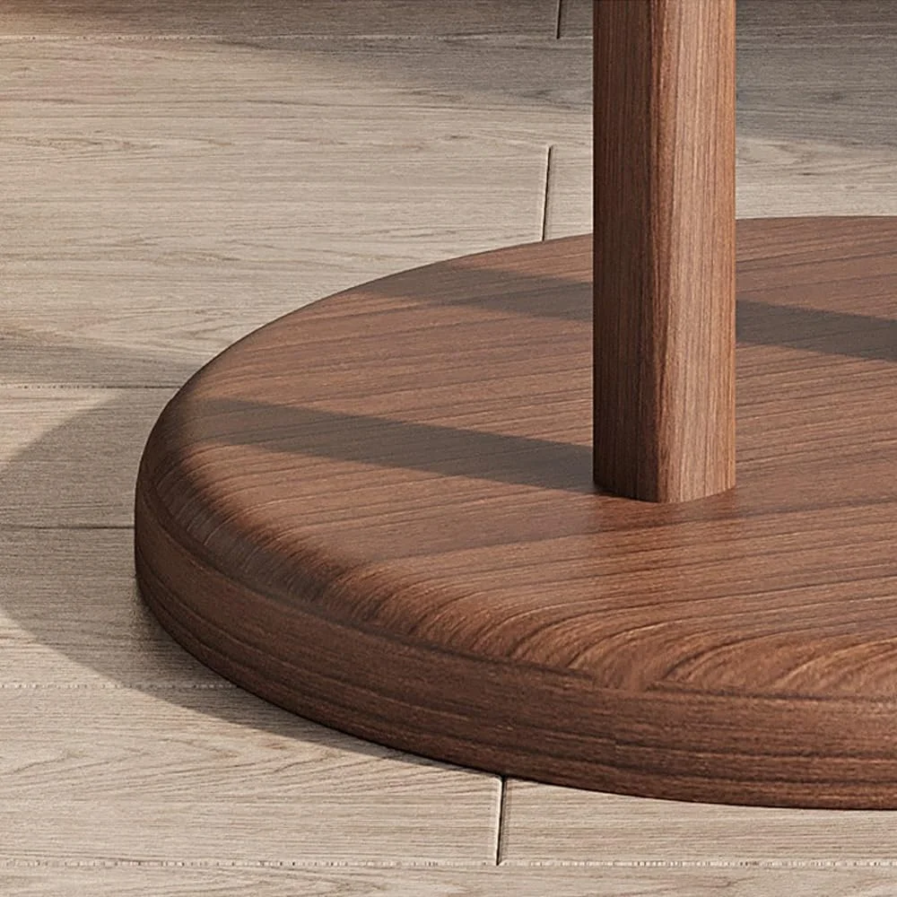 رخت آویز ایستاده چوبی به سبک چینی جدید، مناسب اتاق خواب، رخت آویز عمودی ضخیم، رخت آویز ساده خانگی برای لباس و کلاه