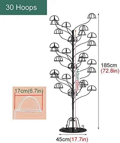 استند کلاه ایستاده با ظرفیت بالا، مناسب برای کلاههای کابویی، کلاههای بیسبال و کلاهگیس، استند کلاه چند طبقه مدرن، مناسب برای خانه و فروشگاه استند کلاه ایستاده با ظرفیت بالا، مناسب برای کلاههای کابویی، کلاههای بیسبال و کلاهگیس، استند کلاه چند طبقه مدرن، مناسب برای خانه و فروشگاه