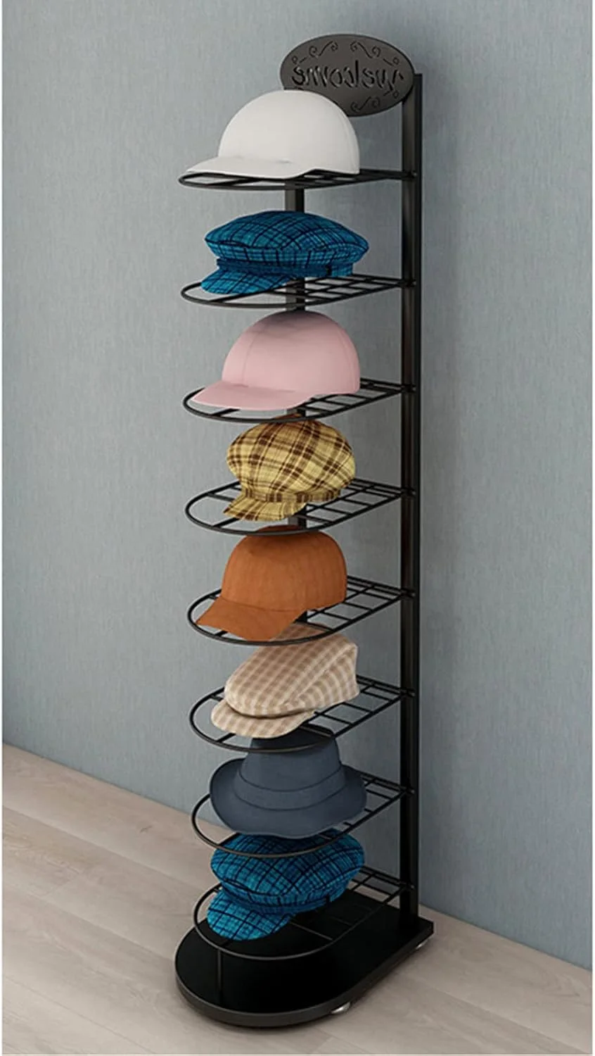 استند آویز کلاه، قفسه نمایش کلاه، سازمان دهنده کلاه برای نگهداری کلاه - بهترین نگهدارنده کلاه بیسبال، آویز سازمان دهنده کلاه بزرگ تجاری برای فروشگاه کلاه و کمد استند آویز کلاه، قفسه نمایش کلاه، سازمان دهنده کلاه برای نگهداری کلاه - بهترین نگهدارنده کلاه بیسبال، آویز سازمان دهنده کلاه بزرگ تجاری برای فروشگاه کلاه و کمد