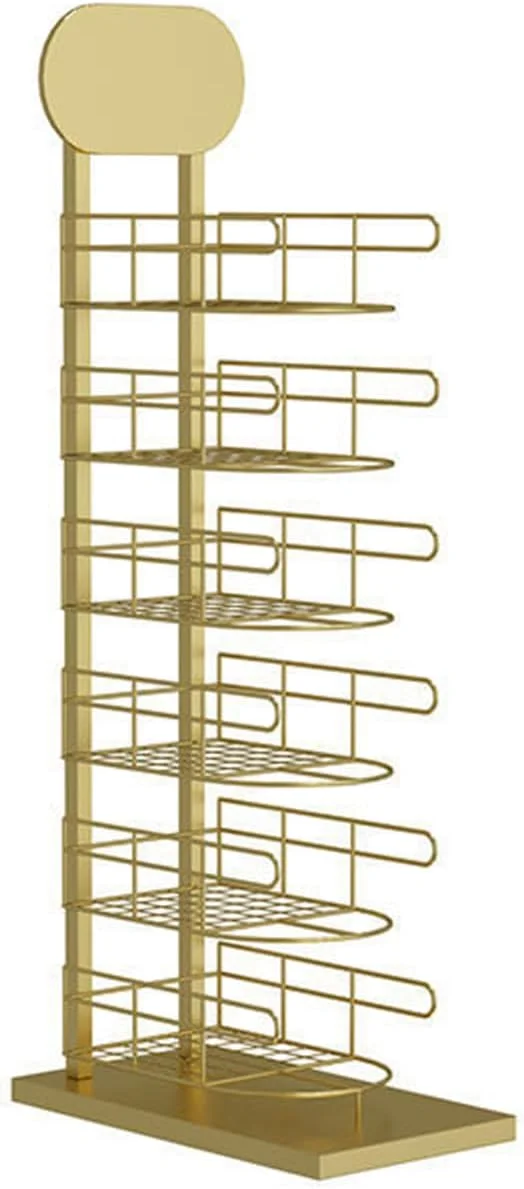 جالباسی کلاه، استند فلزی نمایش کلاه، آویز کلاه، سازمان دهنده کلاه، نگهدارنده کلاه ایستاده، قفسه فلزی زمینی برای کلاه - جالباسی کلاه عمودی