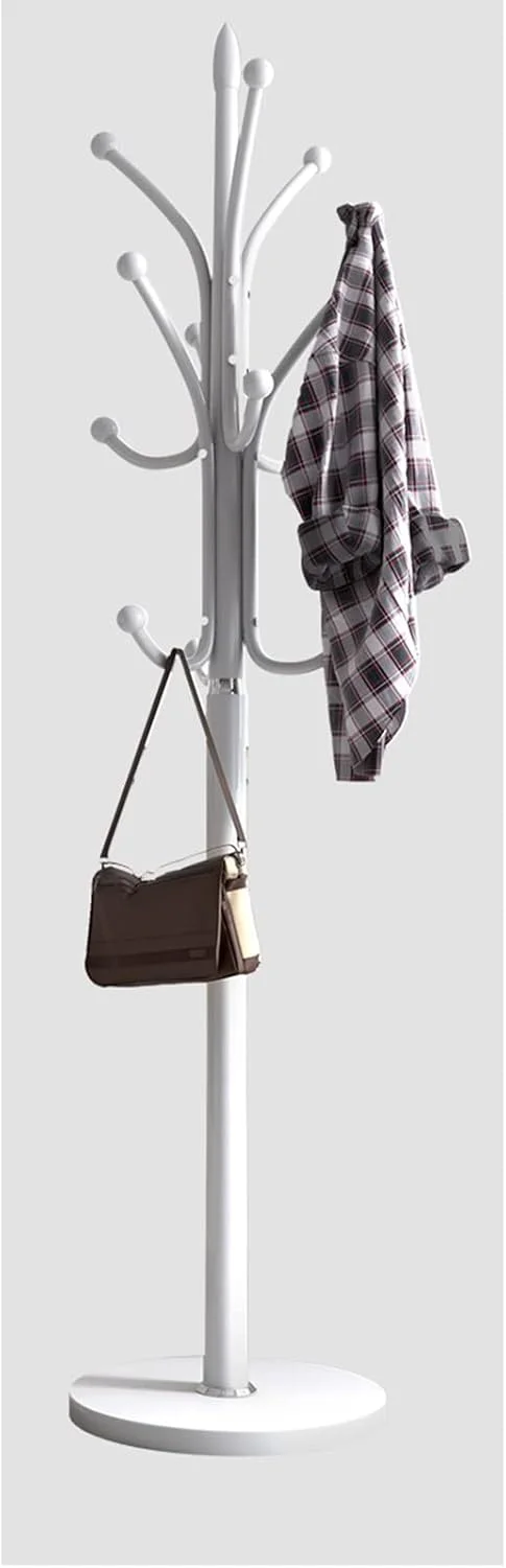 جالباسی فلزی ایستاده، جالباسی درختی با پایه گرد محکم، جالباسی ایستاده گوشه ای برای خانه یا دفتر