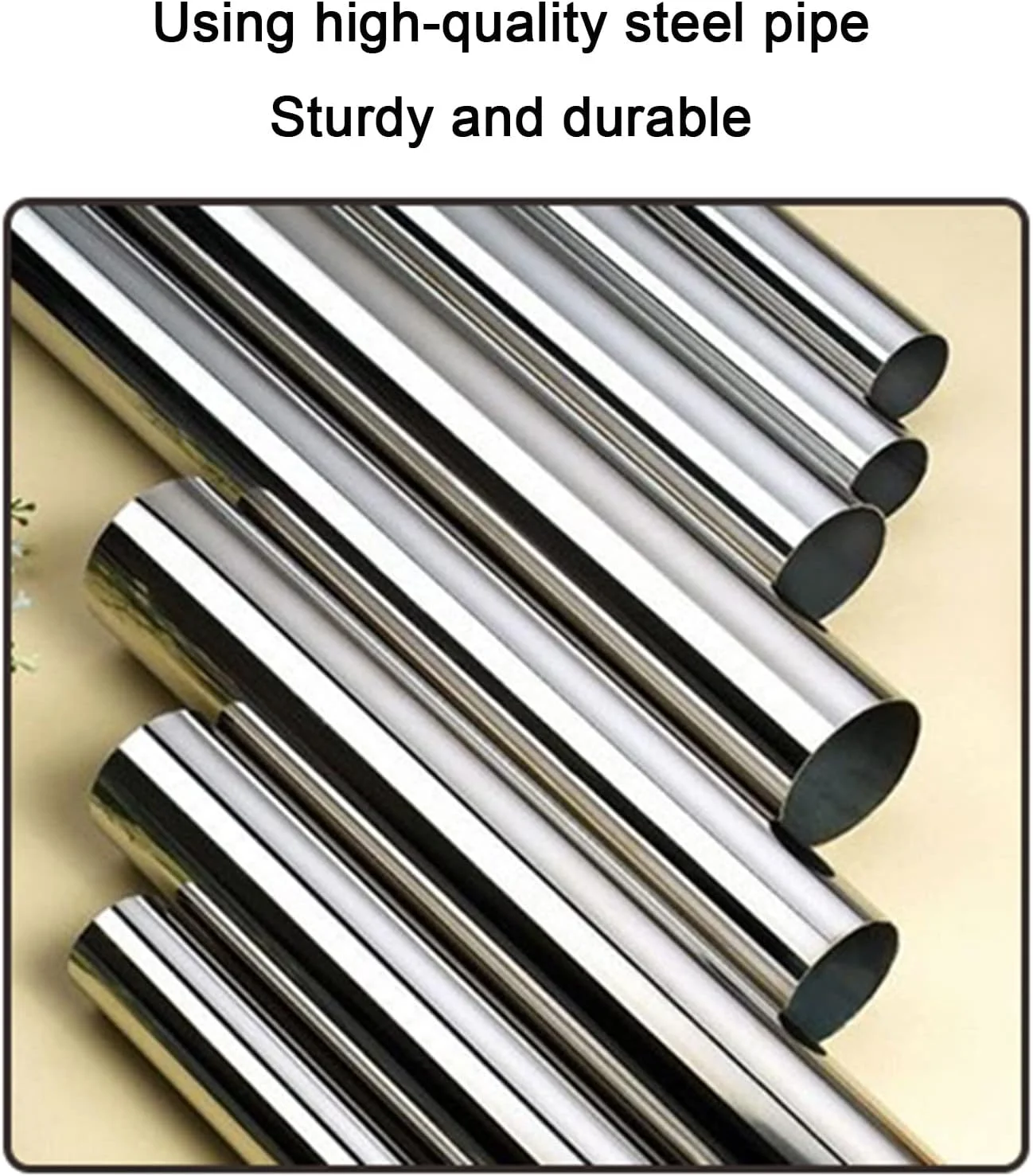 جالباسی ایستاده فلزی با ۱۶ آویز و ۲ طبقه پارتیشن، مناسب برای لباس، شال، کیف دستی، مشکی