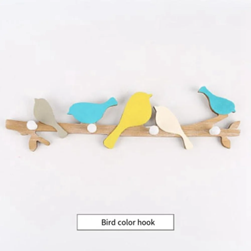 جالباسی دیواری طرح پرنده، مناسب آویزان کردن حوله، کلاه، کلید و جواهرات - یک عدد