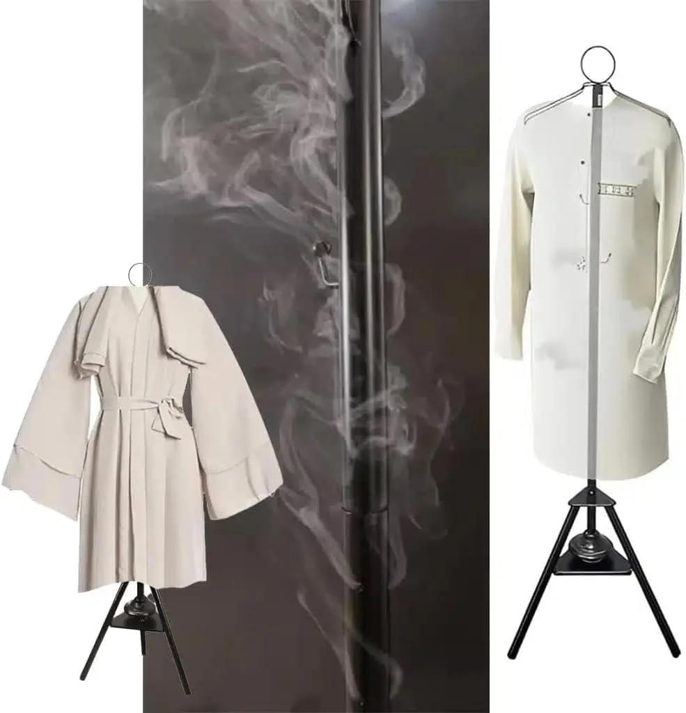 جالباسی ایستاده طرح درختی همراه با قلاب برای آویزان کردن کت، کلاه، شال، لباس و کیف دستی (مشکی)