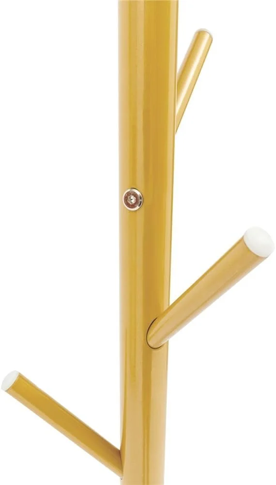 جالباسی ایستاده مدرن و شیک با ۷ آویز - مناسب برای سازماندهی ورودی منزل، کیف، چتر و کلاه - چوب لباسی چند منظوره برای استفاده در خانه و محل کار