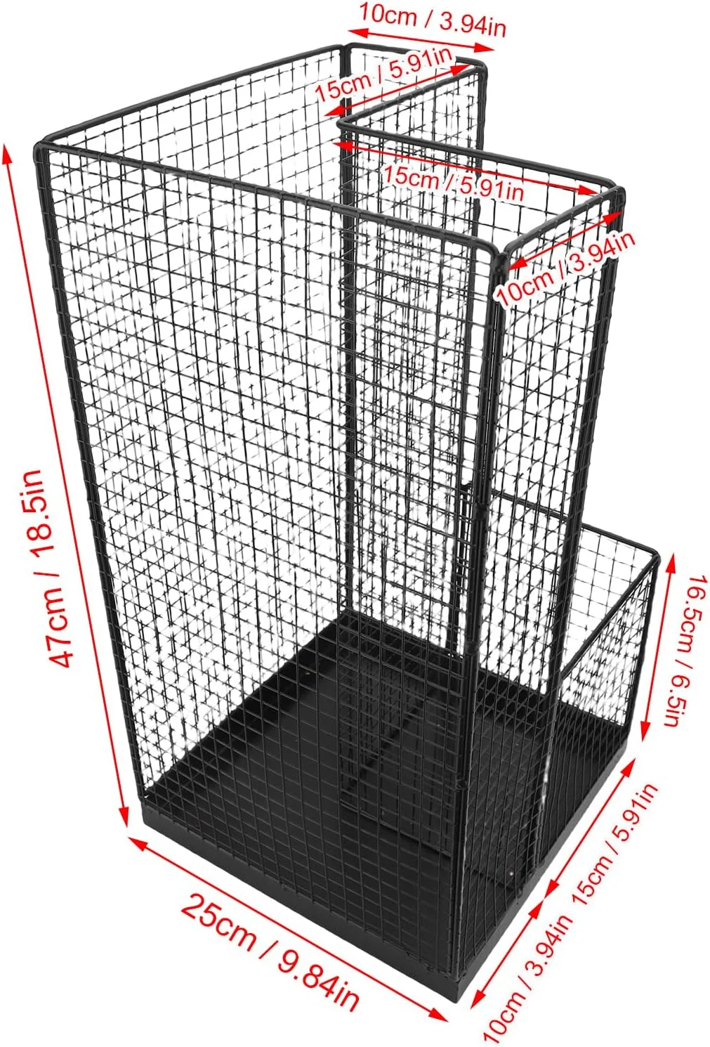 جای چتری فلزی جیاوو، ضد آب