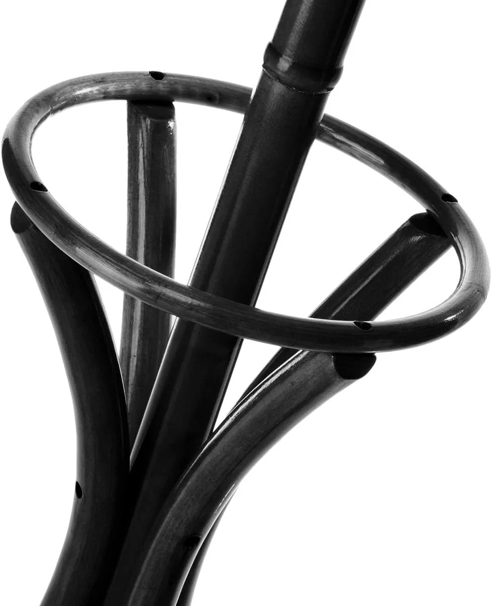 کمد لباس ایستاده DRW Thonet Alamo از جنس توسکا و چوب درخت غان، مشکی