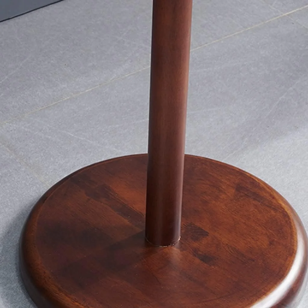 جالباسی ایستاده خانگی، نصب آسان، دارای 6 چنگک، مناسب برای اتاق نشیمن، راهرو، گوشه، آویز کت، کیف، کلاه (B)