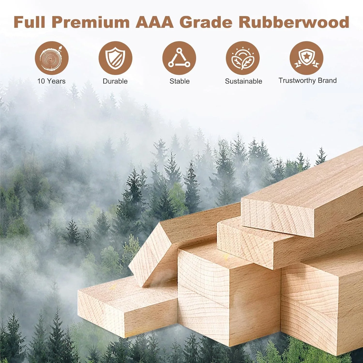 چوب لباسی ایستاده، جالباسی چوبی با 12 آویز، رخت آویز چوبی محکم با پایه سنگین و جای چتر و چرخ برای اتاق خواب، ورودی، راهرو، اتاق نشیمن (گردویی)