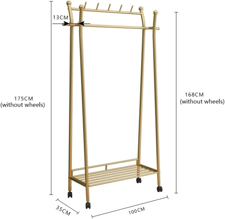 چوب لباسی ایستاده، جالباسی نوردیک، مناسب اتاق خواب، کلاه، قفسه ذخیره سازی، چند منظوره، مناسب ورودی منزل (تک رنگ - سایز S)