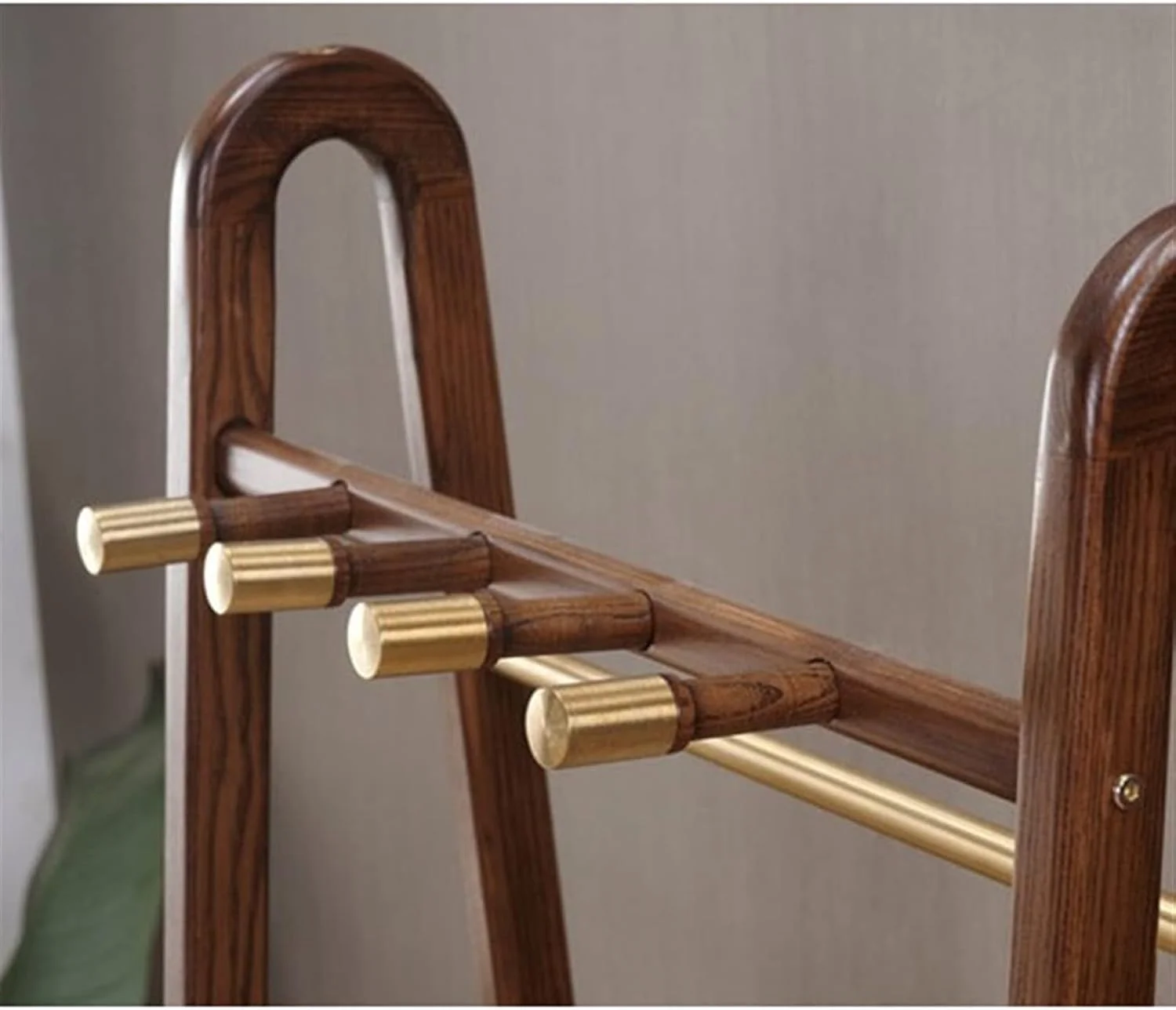 رخت آویز ایستاده، رخت آویز ایستاده نوردیک مینیمالیستی، اتاق خواب از کف تا سقف، آویز خلاقانه، آویز کت، ژاکت، کلاه، کیف، پایه ایستاده، چوب لباسی (A)