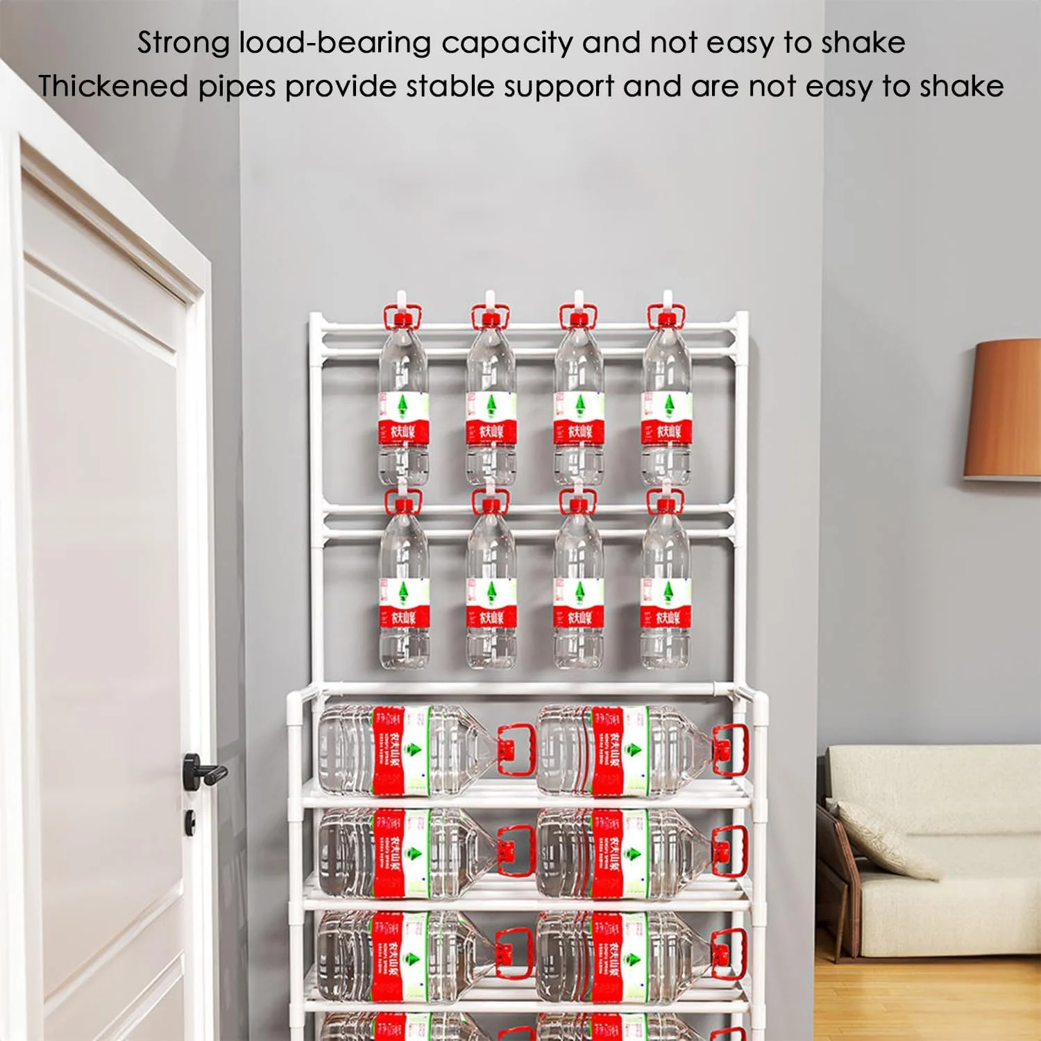 جاکفشی و کلاه چند منظوره، رخت آویز، جاکفشی مستقل، ضد گرد و غبار، قفسه نگهداری خانگی، قاب کت راهرو، کابینت نگهداری اتاق خواب، رختکن (سفید)
