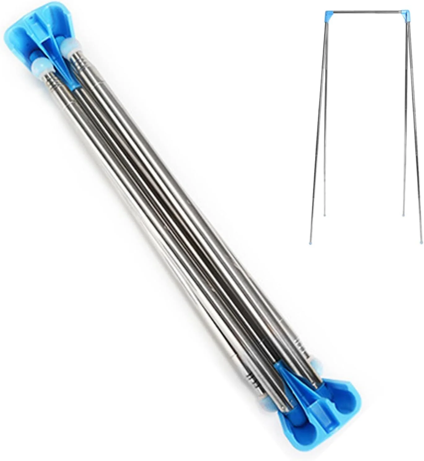 رگال لباس تاشو قابل حمل Labymos، رگال کت استیل ضد زنگ، رگال لباس کوچک تاشو برای مسافرت، کمپینگ، کاروان، داخل و خارج از منزل رگال لباس تاشو قابل حمل Labymos، رگال کت استیل ضد زنگ، رگال لباس کوچک تاشو برای مسافرت، کمپینگ، کاروان، داخل و خارج از منزل